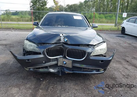 2009 BMW 750Li from USA, damaged, VIN WBAKB835X9CY58559